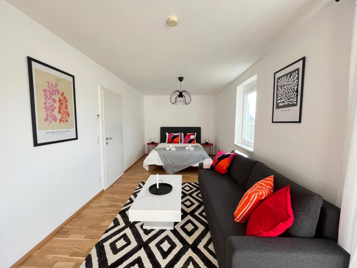 Penthouse Near Central Station With Free Parking Wien Ngoại thất bức ảnh